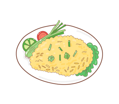 ข้าวผัด png