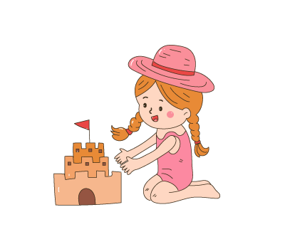ก่อปราสาททราย png