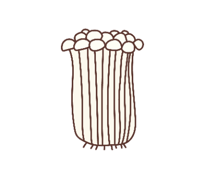 เห็ดเข็มทอง png