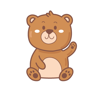 หมีน้ำตาล png
